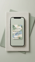 Digital gift card on phone